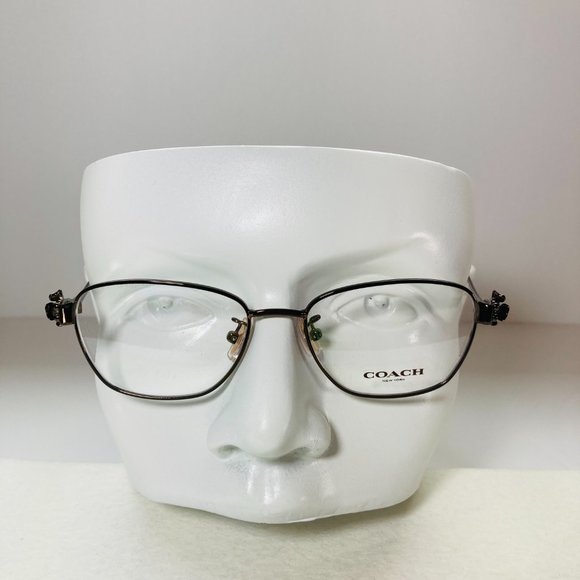 Coach Rectangular Brown Tortoise Eyeglasses Glasses Frames NWOT - Picture 12 of 12